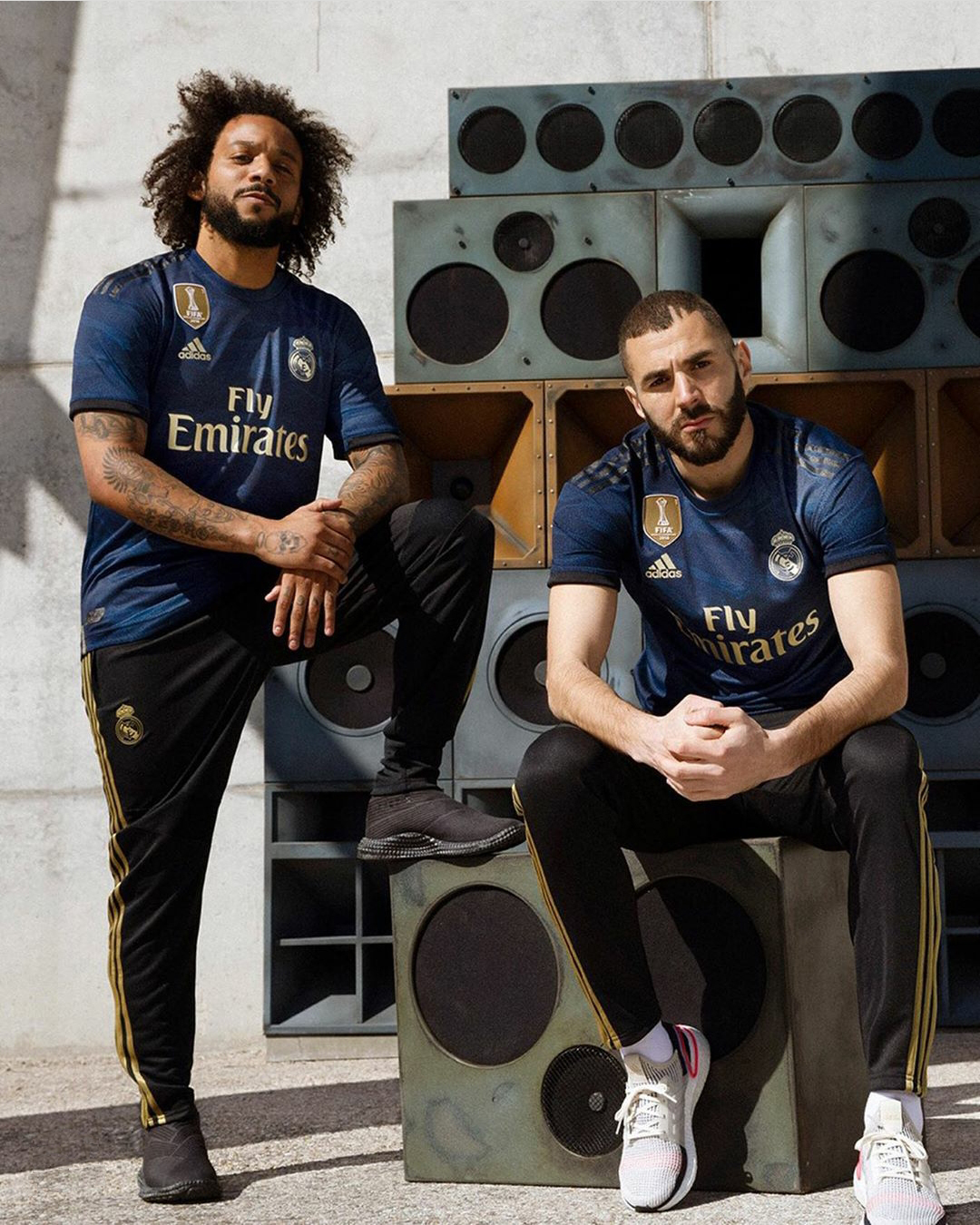 Camiseta adidas del Real Madrid 2019 2020 Marcelo Benzema