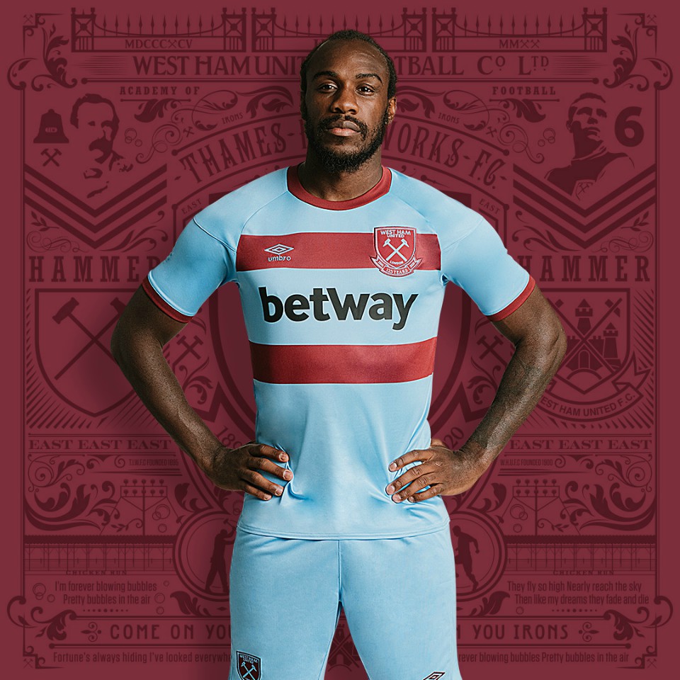 West Ham United 2020-21 Away Kit